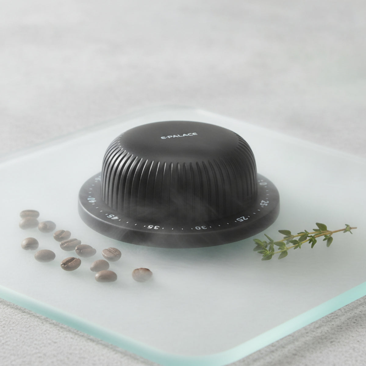 1 Piece Countdown Timer Wind Up Kitchen Timer Magnetic Cooking Timer Mechanical Timer Round Visual Timer Stick-on Function Suitable for Meal Prep Office Home