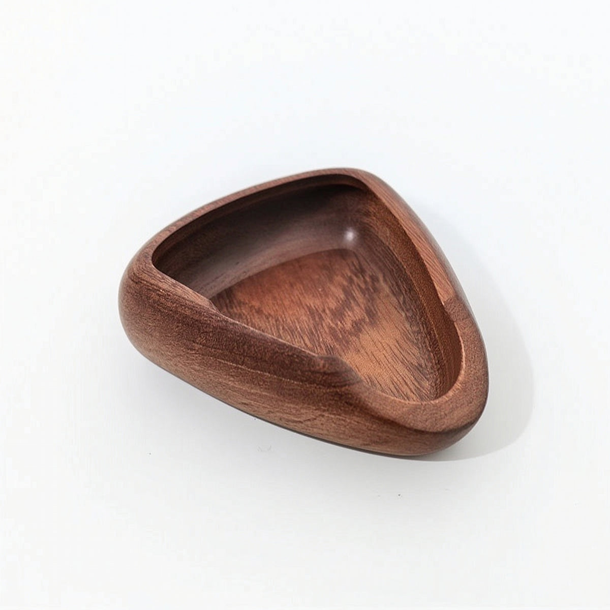 Triangular Coffee Bean Dosing Tray Compact Coffee Bean Tray Polished Accurate for Baristas