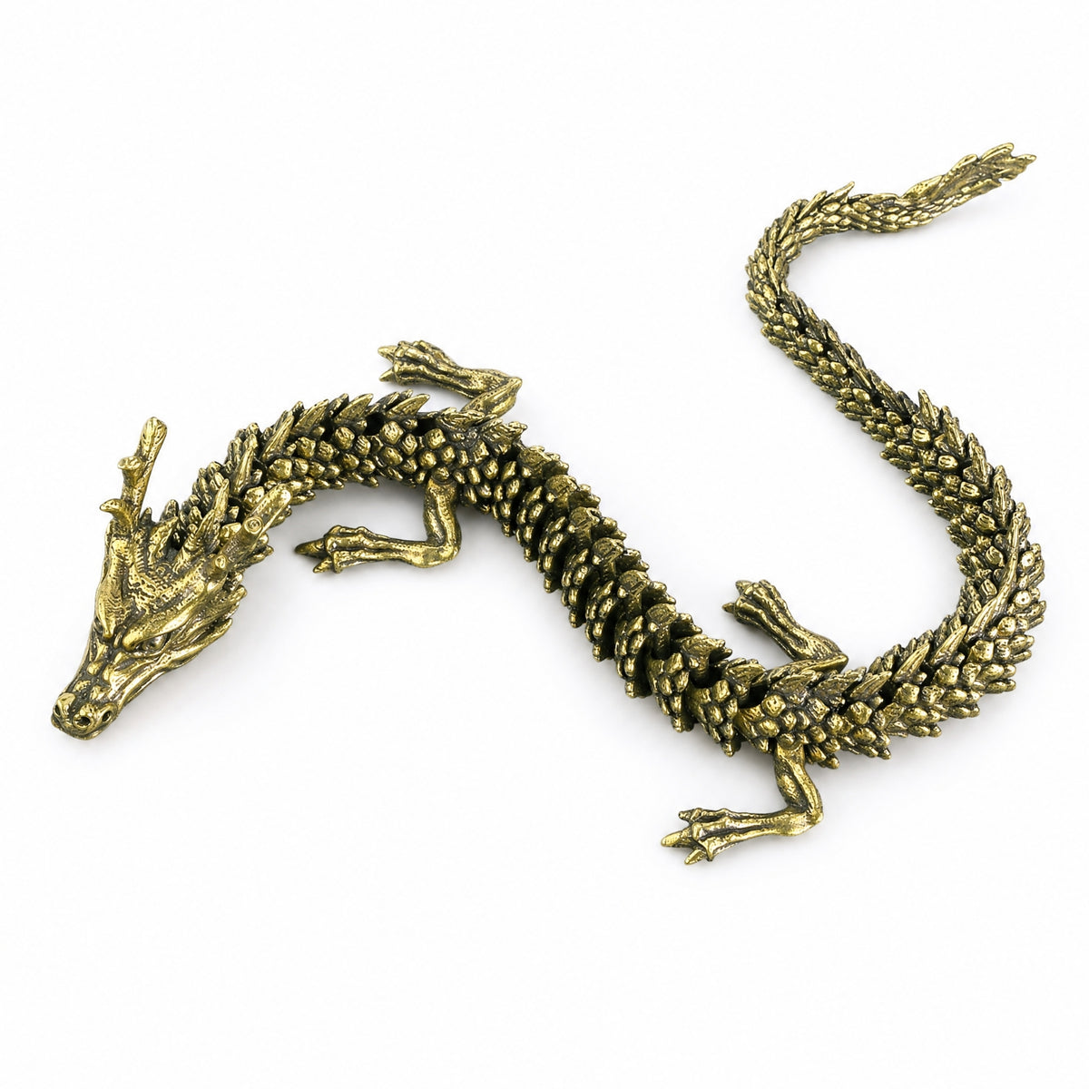 Dragon Figurine Sculpted Sculpture Sturdy for Desk