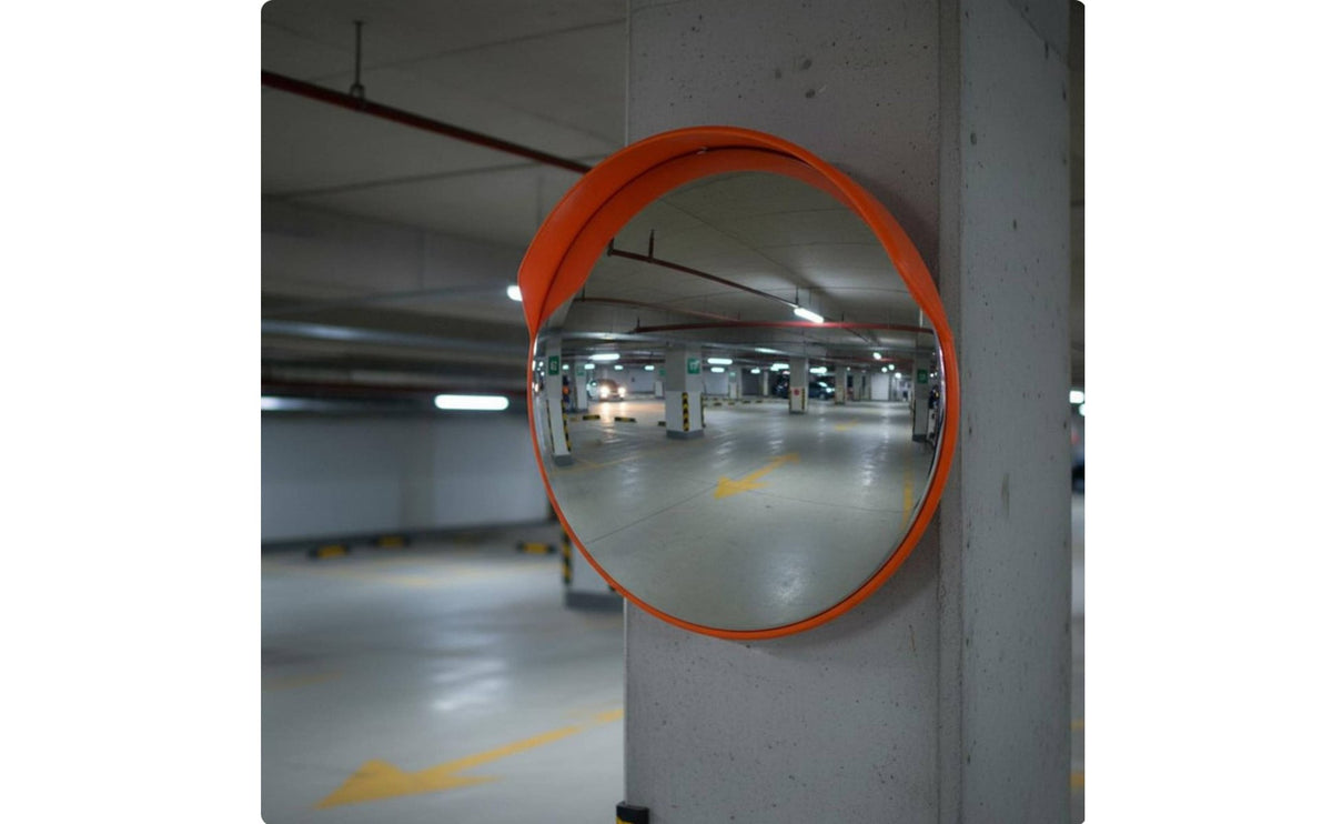 Weather Resistant Traffic Convex Mirror Shatterproof Wide Angle Security Mirror Easy Installation Road Safety Equipment for Driveway