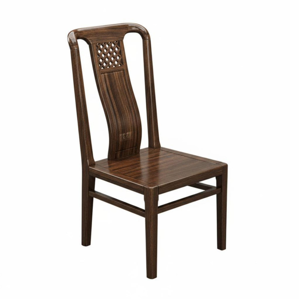 New Chinese design Z-Leg Armchair Mortise and Tenon Joint Dining Chair Ergonomic supportrest Seating Furniture contourd Armrests for Homeowners, Restaurant Owners, Design lovers, Tea Room, Hotel Lobby
