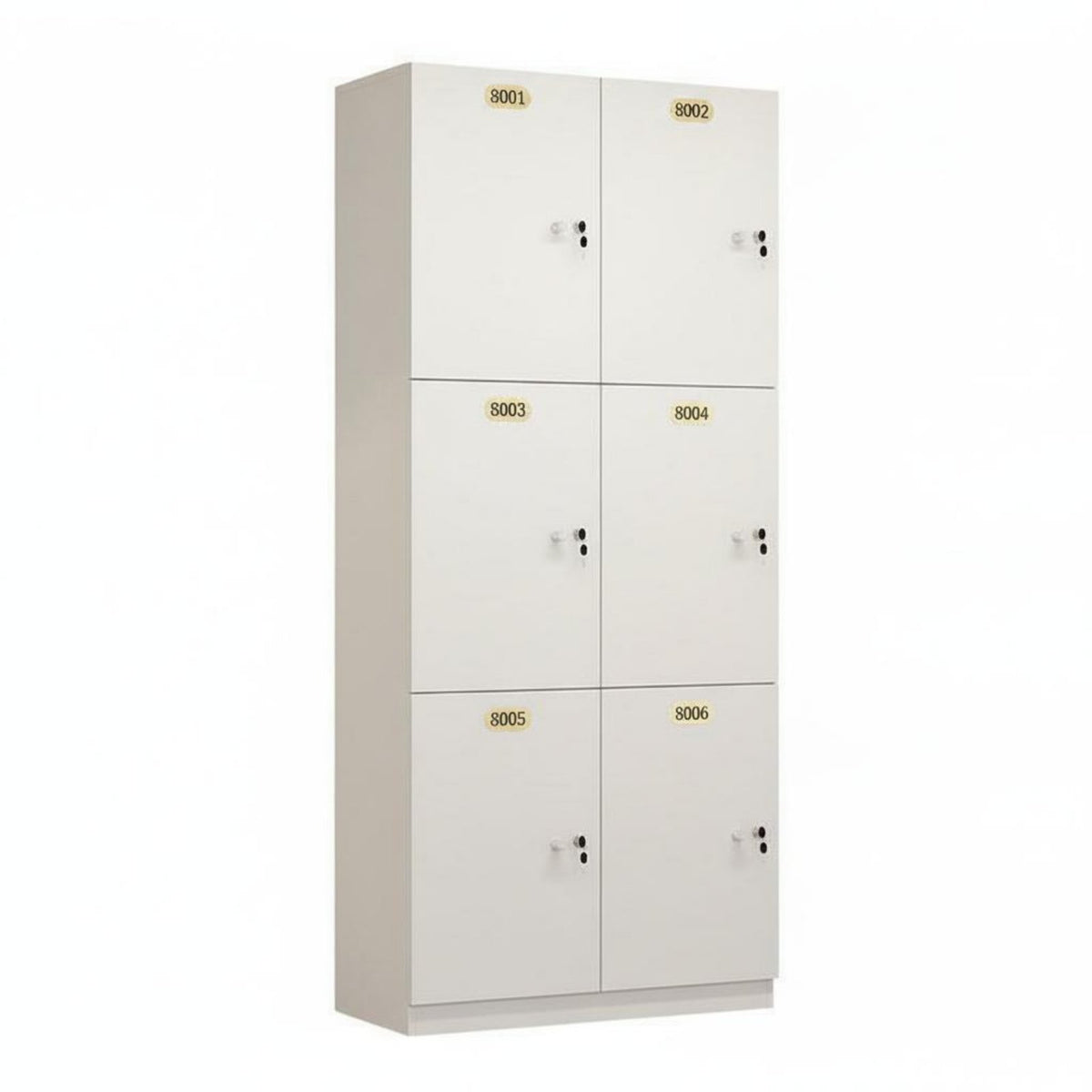 Wooden Storage Locker Cabinet Electronic Lock Clothes Locker Water-resistant Construction for Spa Owners Changing Room Clubhouse Office