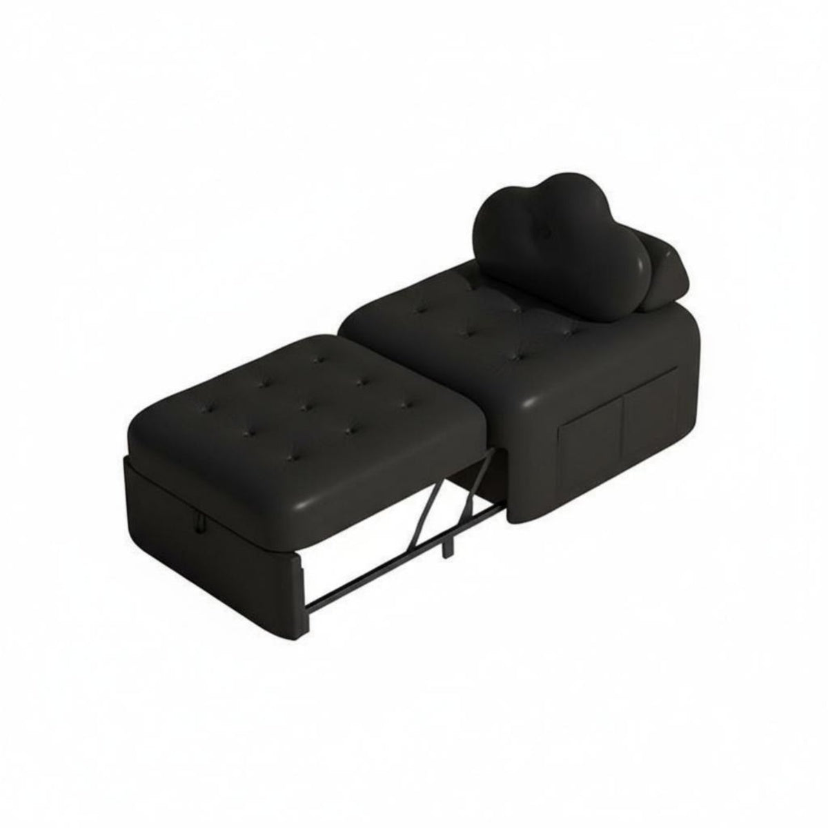 Multifunctional Folding Floor Mattress Multi-Functional Design Sleeper Chair Space-Saving transformable Seat Modern design for Apartment Dwellers, individuals, Students, Balcony, Small Apartments, Bedroom