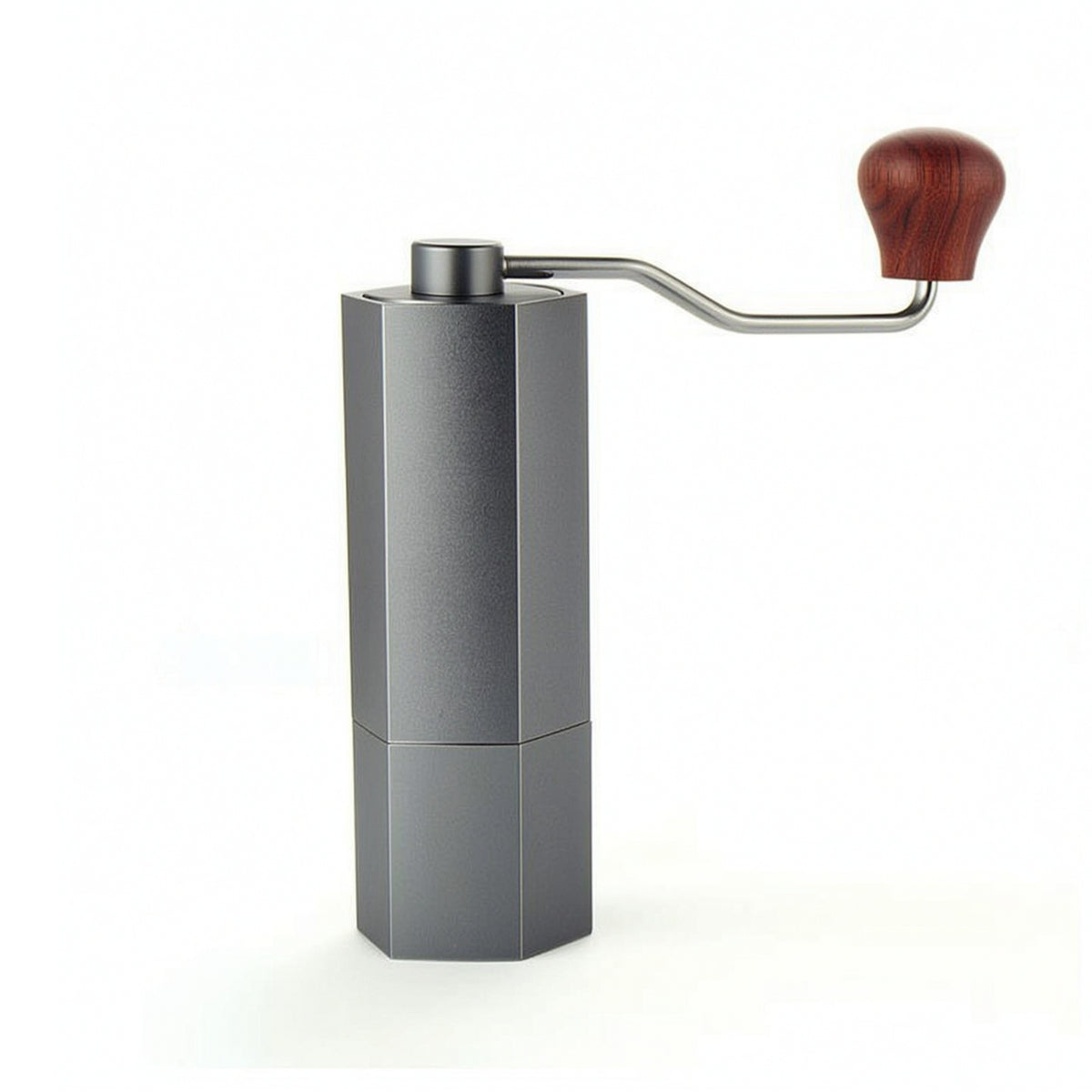 Manual Coffee with Crank Small Capacity Manual Coffee Bean Mill External Settings for Travel, Office