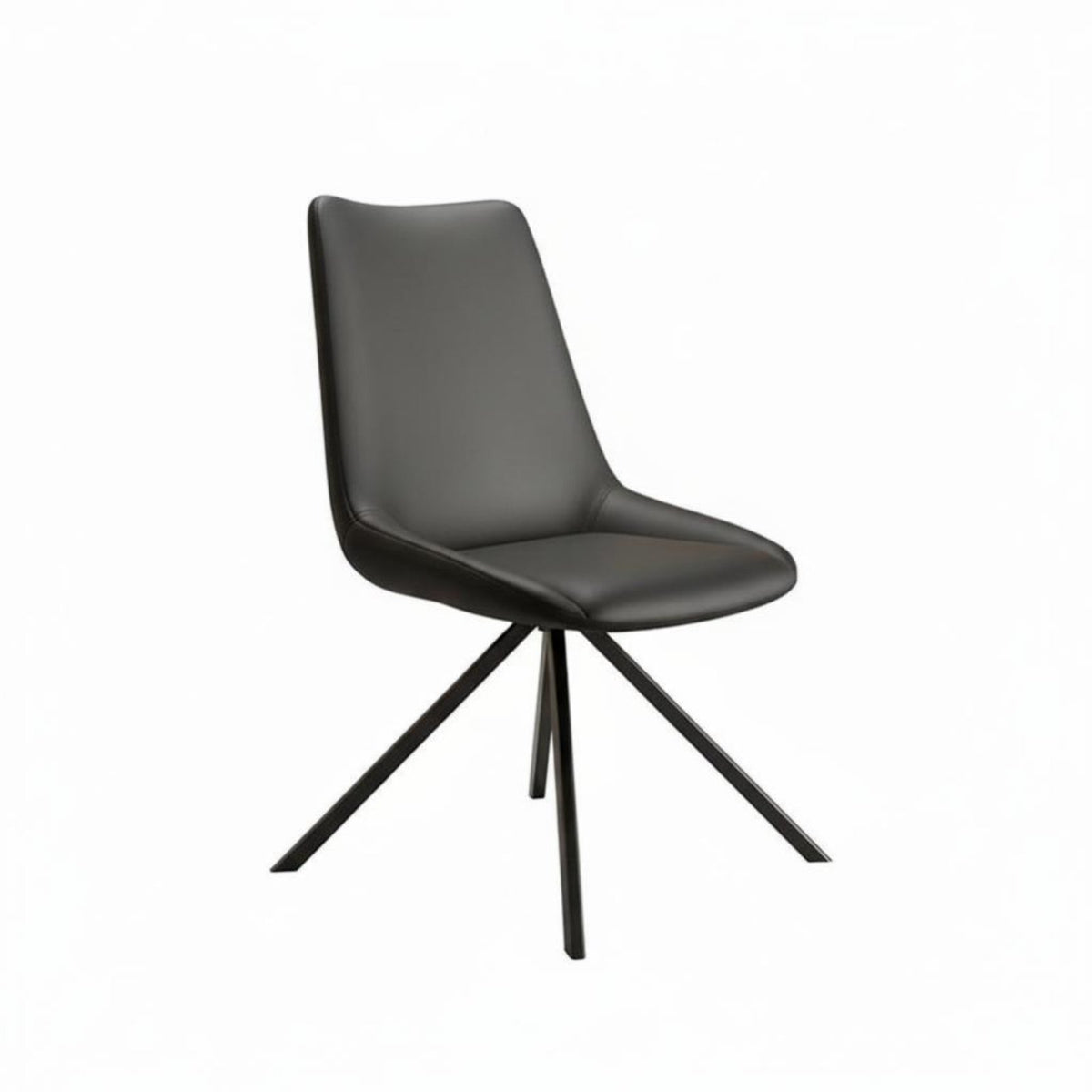 Upholstered rotating Armchair Cushioned Seat Dining Seating Modern Design space-saving for Homeowners, Office Workers