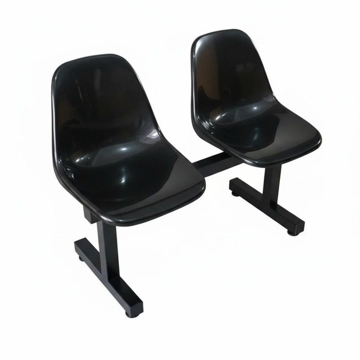 Gang Chair Easy to Clean Waiting Room Bench Sturdy Airport Seating Bench for Customers, General Public, Shopping Malls, Airports