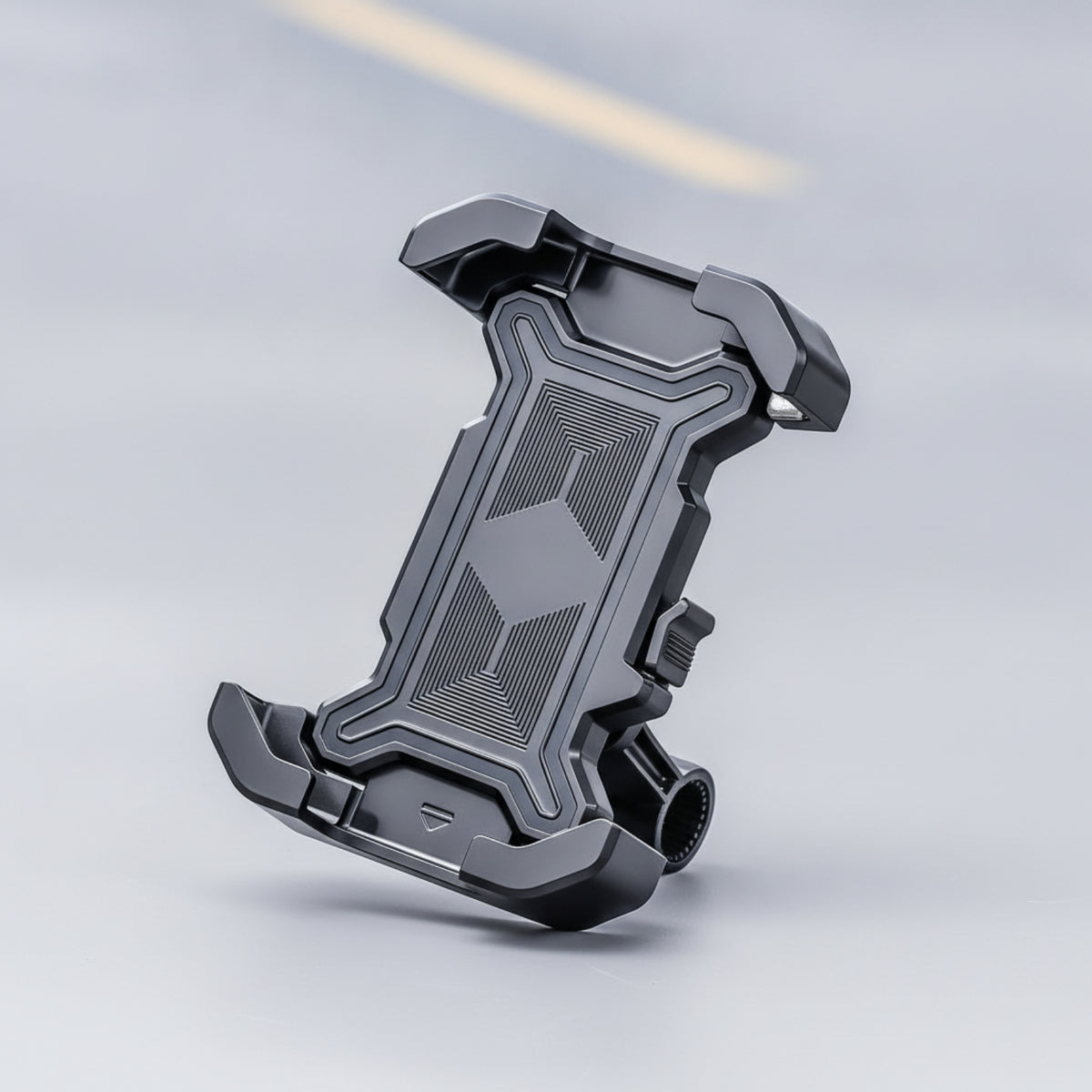 Vibration-Damping Motorcycle Phone Holder Shockproof Motorcycle Phone Mount Secure Handlebar Cradle Universal for Riders, Commuters, Navigation