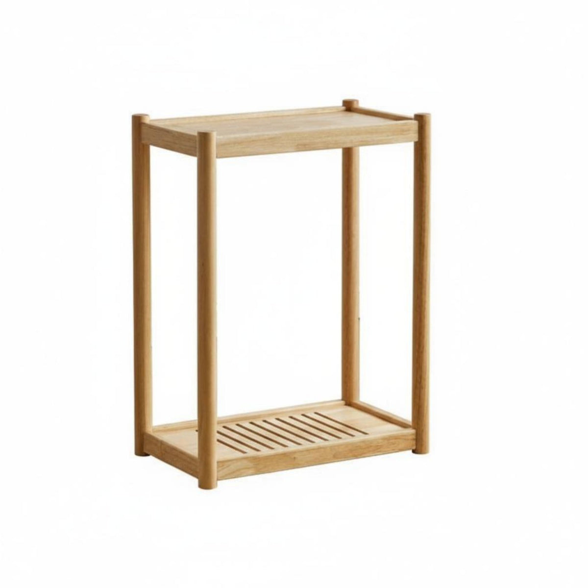 C-Shaped Rolling Table Movable with casters Storage Rack complimentary for Living Room