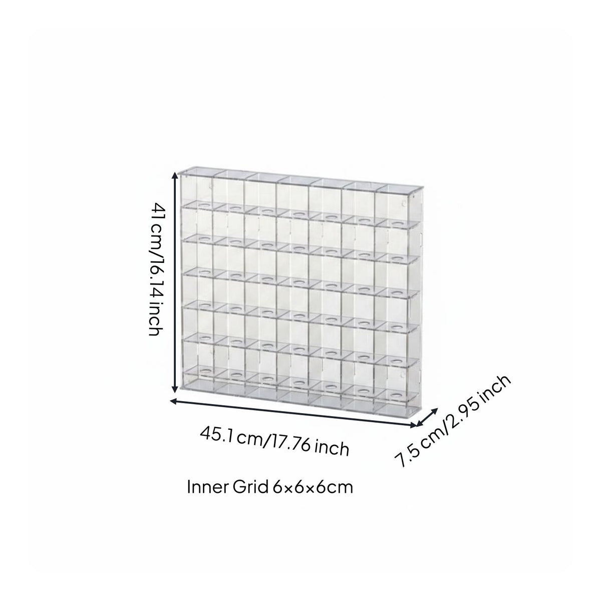 Acrylic Golf Ball Display Case Dust Protection 12-Slot Showcase Box Modern Look