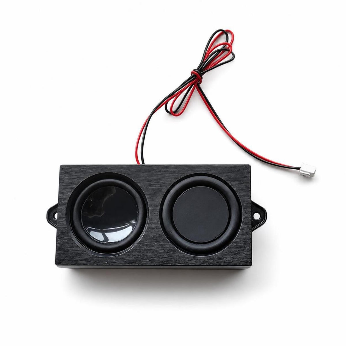 Two-driverDriver Speaker Rectangular Wired Speaker Unit Textured for DIYers, DIY Audio Builds, Electronic Projects