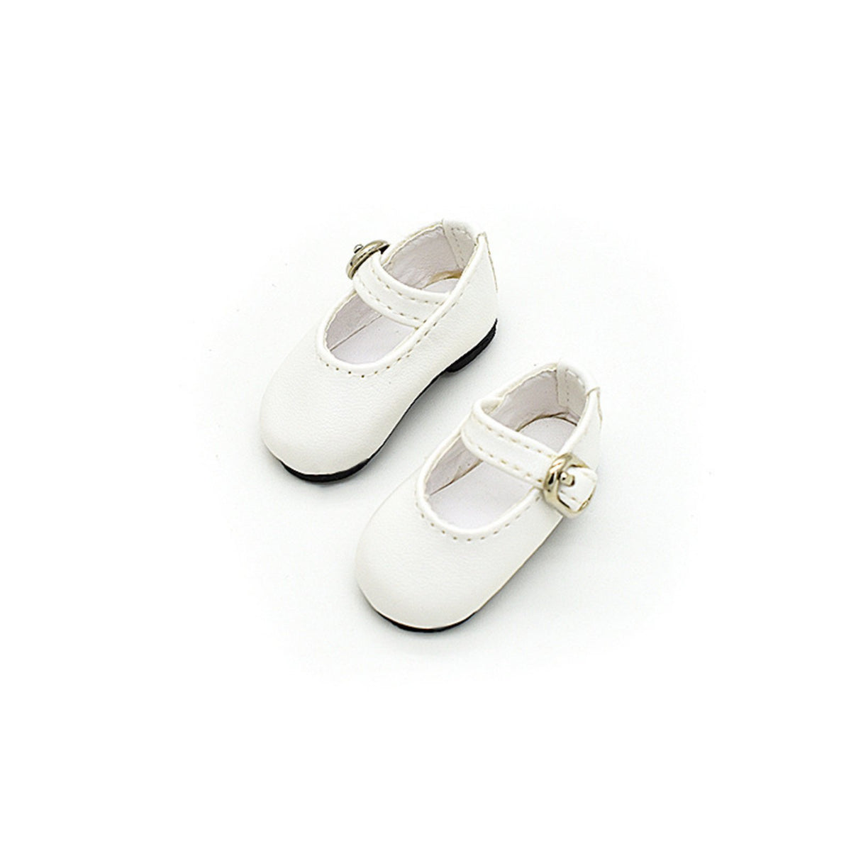 1/6 Scale Doll Shoes Buckle Strap Flats Realistic Look for YOSD