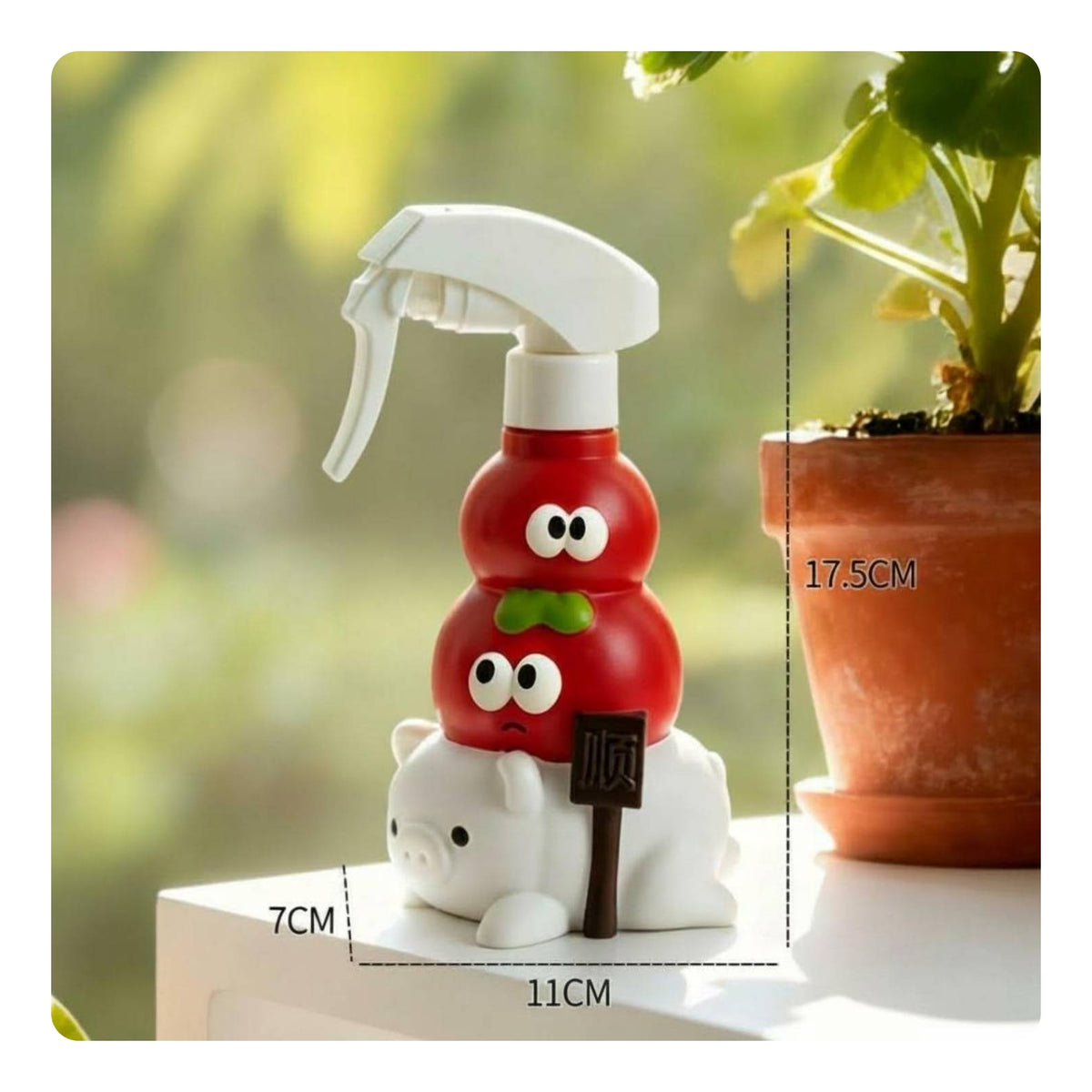 Pig-Shaped Spray Bottle Tabletop Handheld Sprayer Decorative