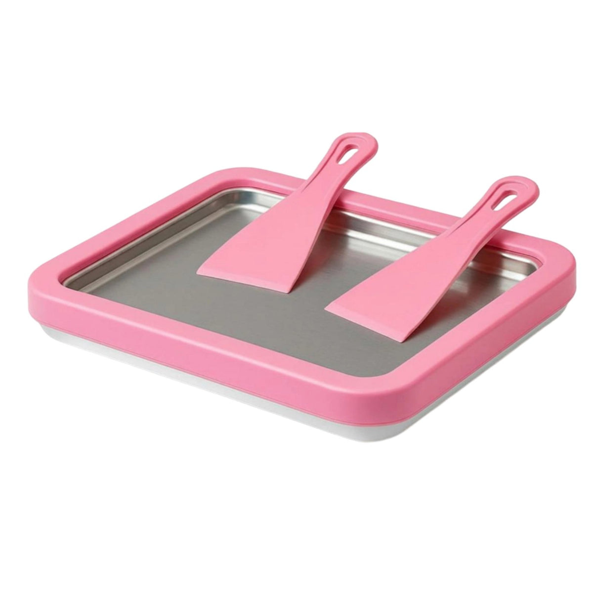 Cold Dessert Pan Chilled Yogurt Plate Versatile Freezing Plate for Families