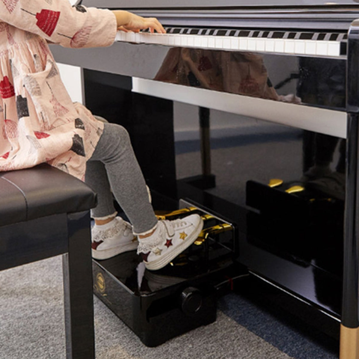 Piano Foot Pedal Sturdy Piano Pedal for Beginners, Students, Home Practice