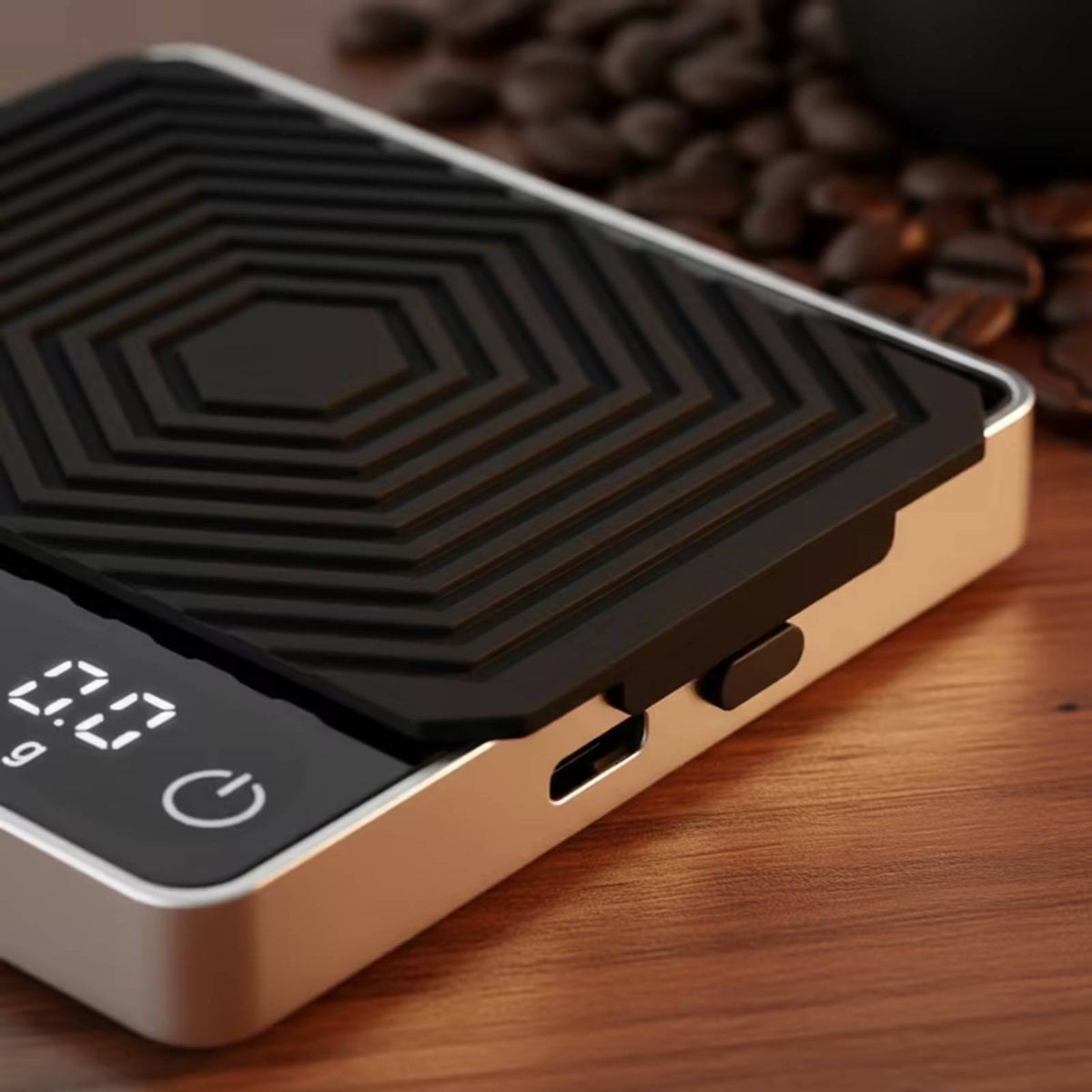 Electronic Coffee Scale with Timer High-End Coffee Scale with Timer Heat-Resistant for Baristas, Home