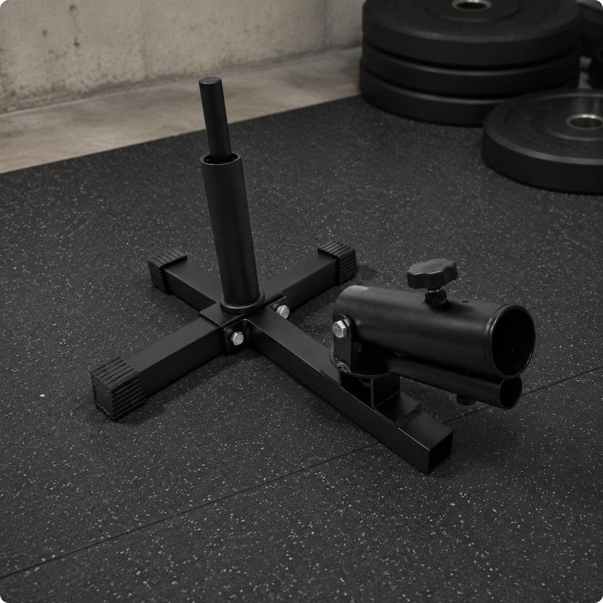 Barbell Anchor Easy to Install Solid Steel Fitness Equipment for Weightlifters