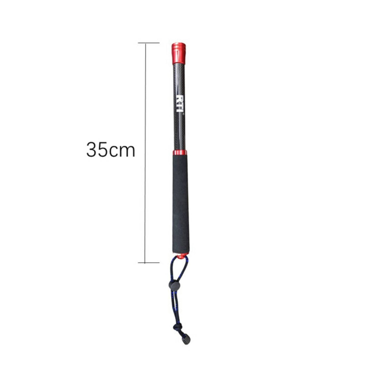 Carbon Fiber Landing Net Pole Hard Telescopic Fishing Net Pole Lightweight