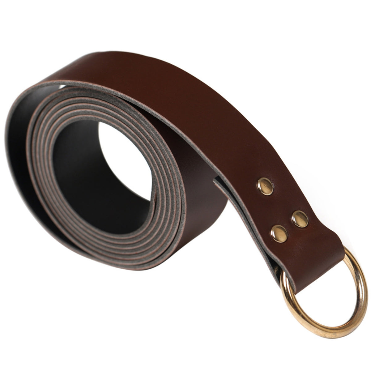Rolled Construction Wide Belt Long Length Fashion Accessory