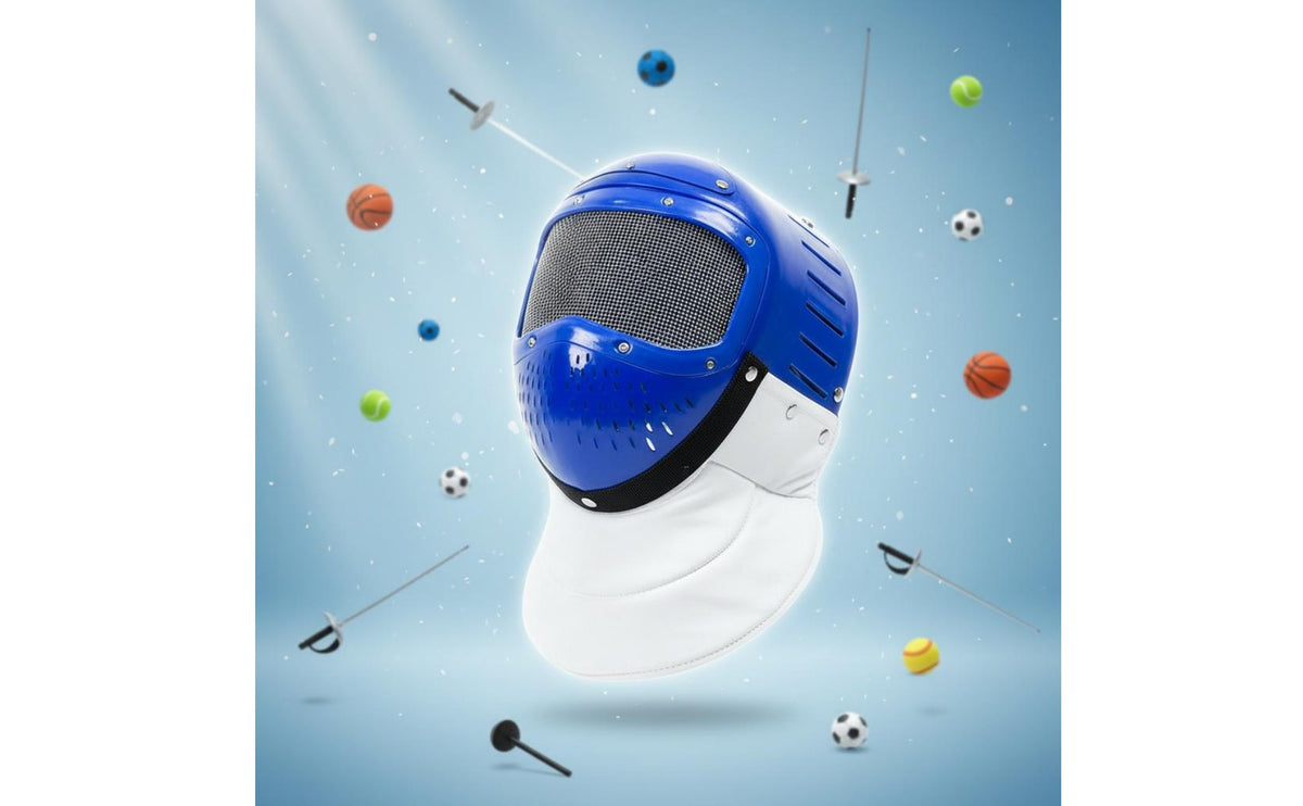 Children's Fencing Headgear Lightweight Fencing Helmet Stab-Resistant Kids Training Headgear for Beginners