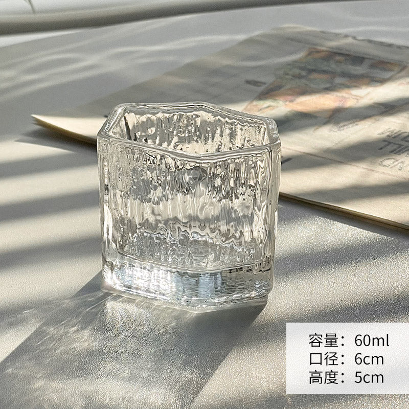 条纹冷萃玻璃壶ins透明密封瓶果酒甜酒咖啡瓶随手小酒瓶分装容器