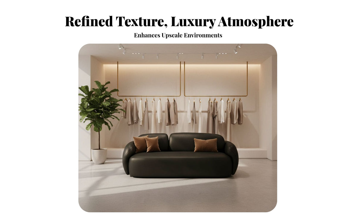 Stylish Design CumulusShaped Couch Minimalist Aesthetic Lounge Sofa Curved Form Living Room Furniture Organic Shape for Interior Designers, Design aficionados, Reception Area, Boutique, Apartment, Small Space