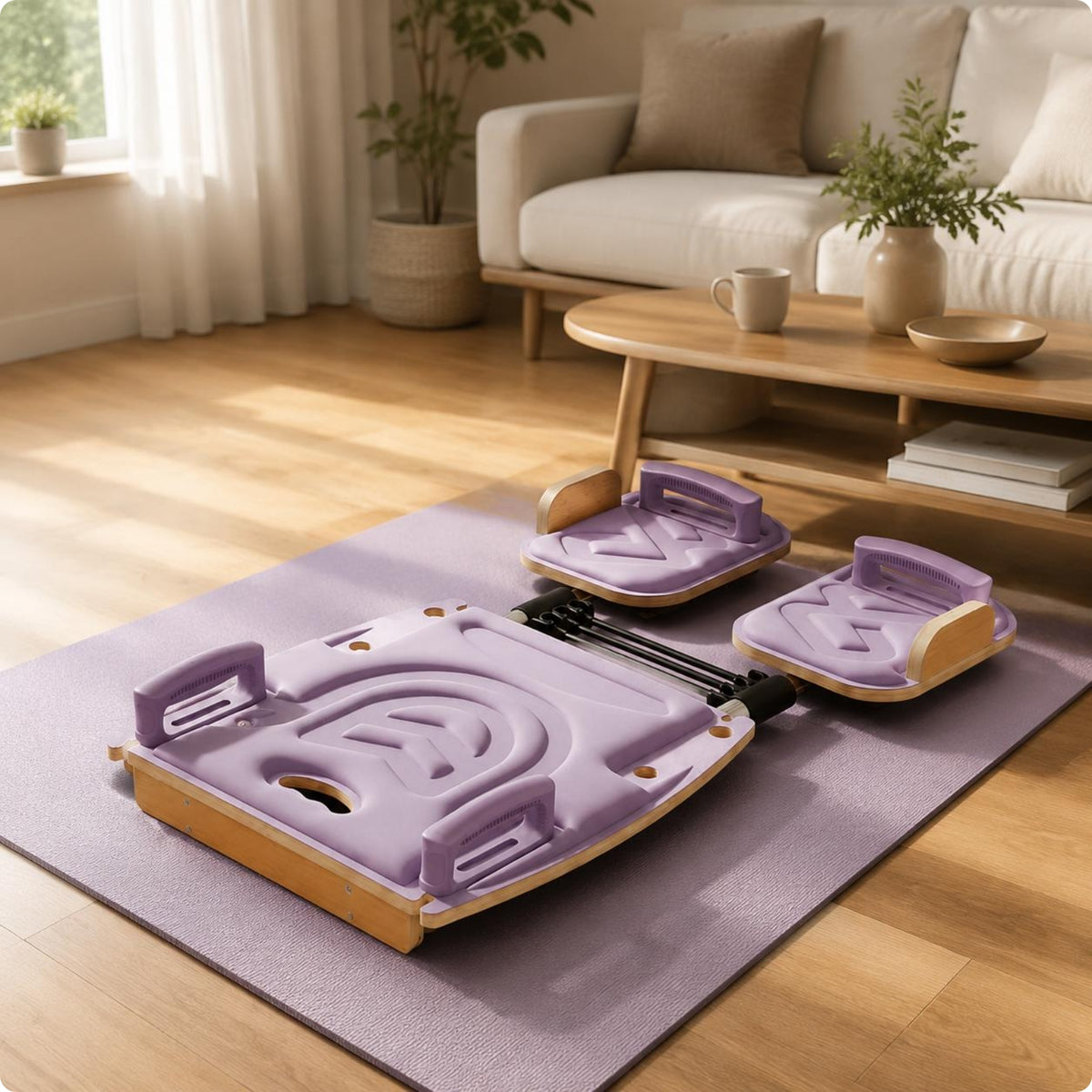 Pilates Board Multi-Function Foldable Pilates Machine Full-Body Workout