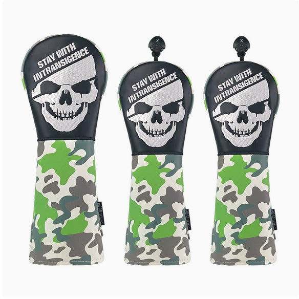 Waterproof PU Golf Wood Headcover Set for Outdoor Sports