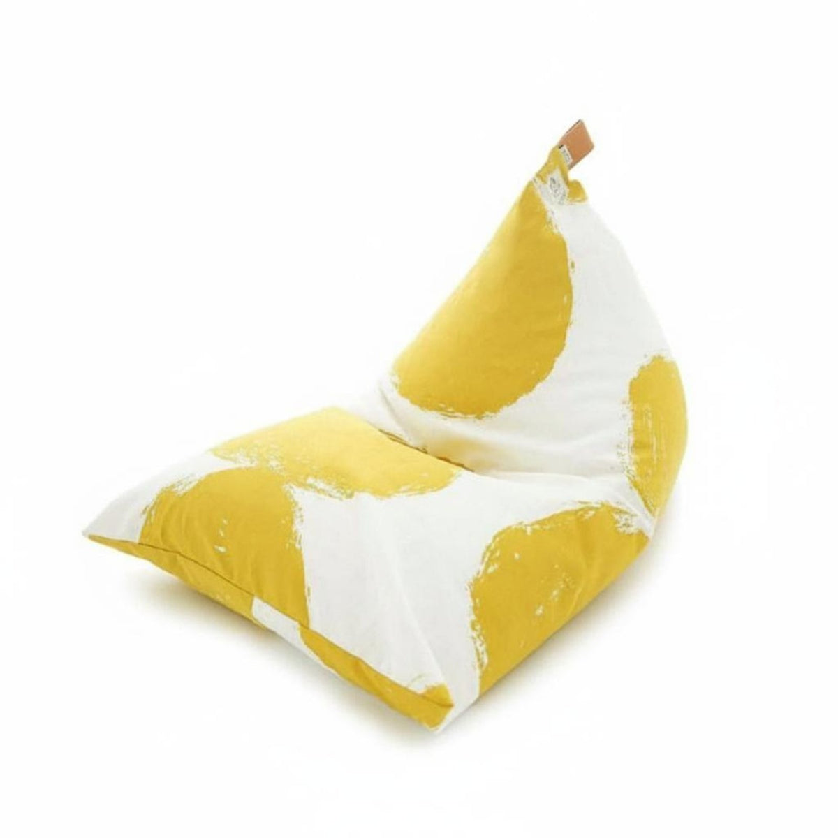 Cone-shapedShaped Floor Chair Removable and Cleanable Cover Bean Bag Comfortable Soft for Adults, Two-Person Seating