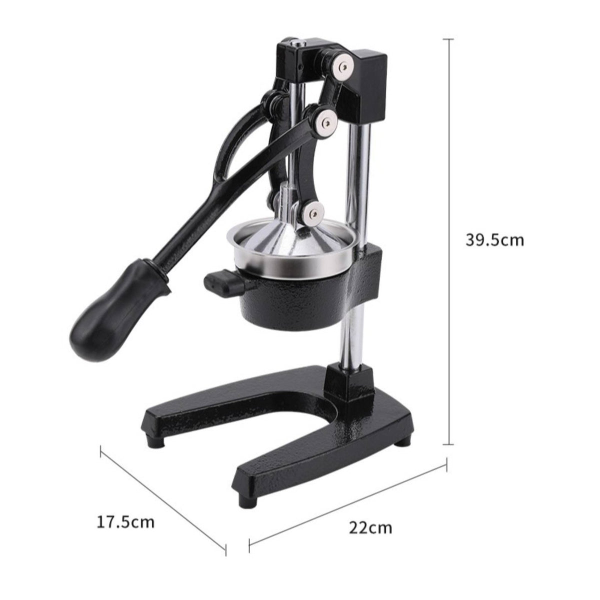 Easy to Clean Lever Action Juice Juicer Rustproof Commercial Grade Fruit Juicer for Bar