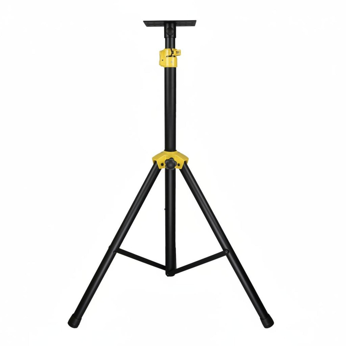 6 Pieces Sturdy Steel Tripod Speaker Stand Foldable Adjustable Speaker Stand High Weight Capacity Audio Gear for Stage, Karaoke