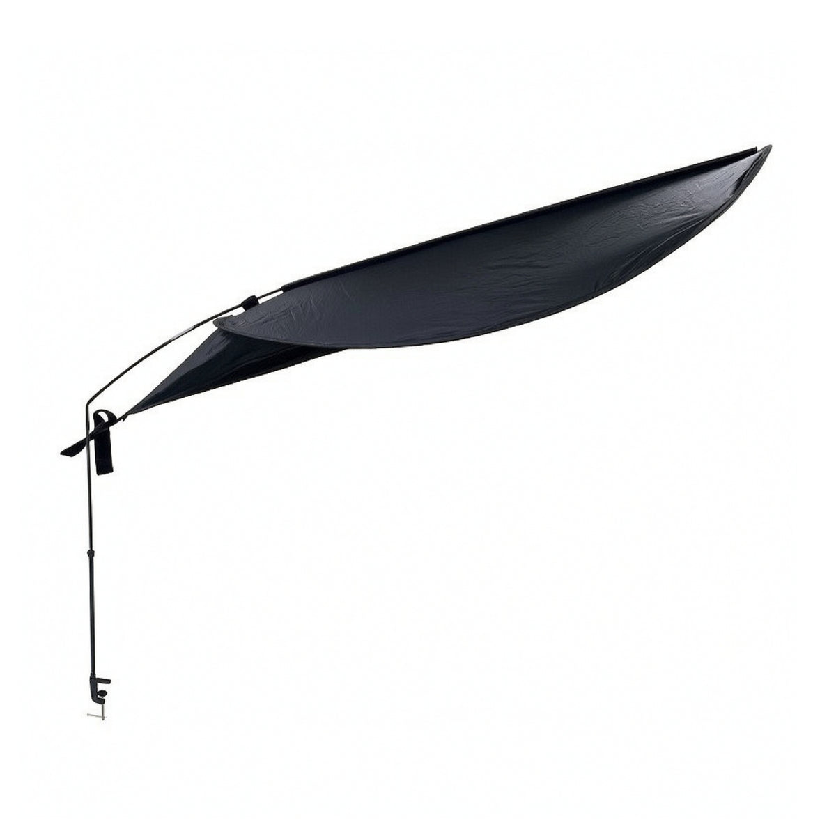 360° Adjustable Sunshade with Clamp Mount Glare-Reducing Clamp-on Desk Canopy Portable Indoor Umbrella with Clamp Sun Shielding for Workspace