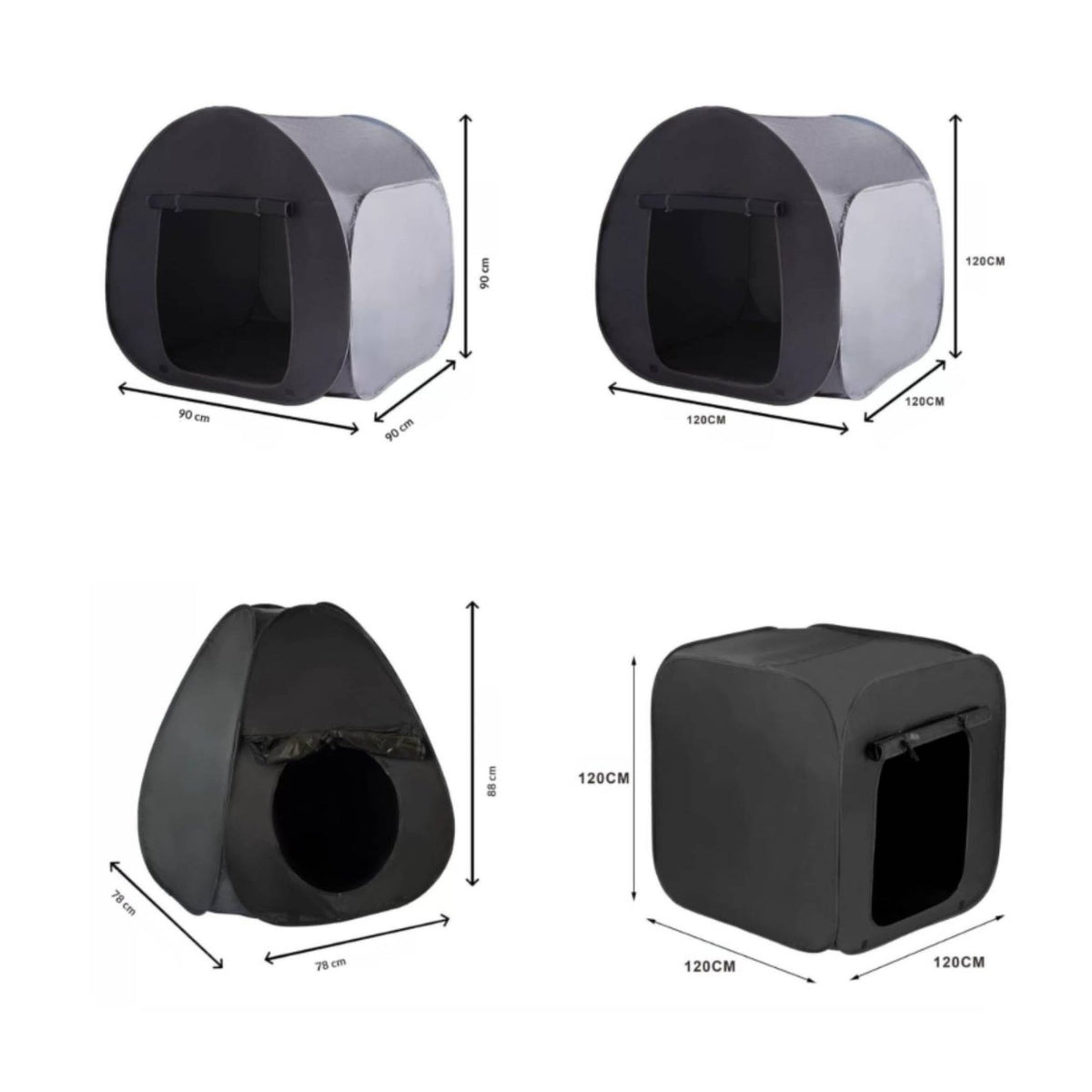 Blackout Play Tent Playhouse Ball Play Area Tent Portable for Children