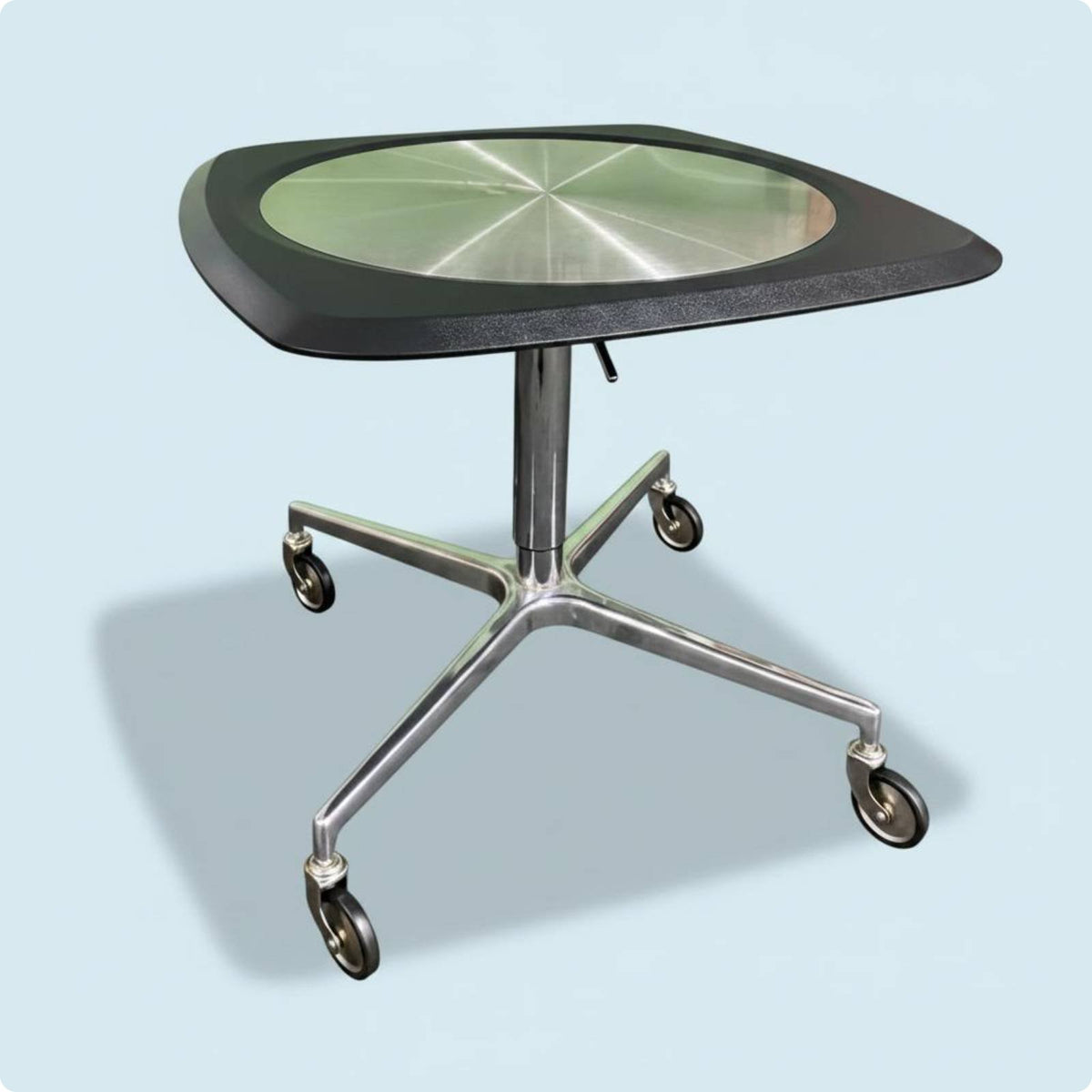 Height Adjustable Rolling Table Multi-Functional Living Room Furniture