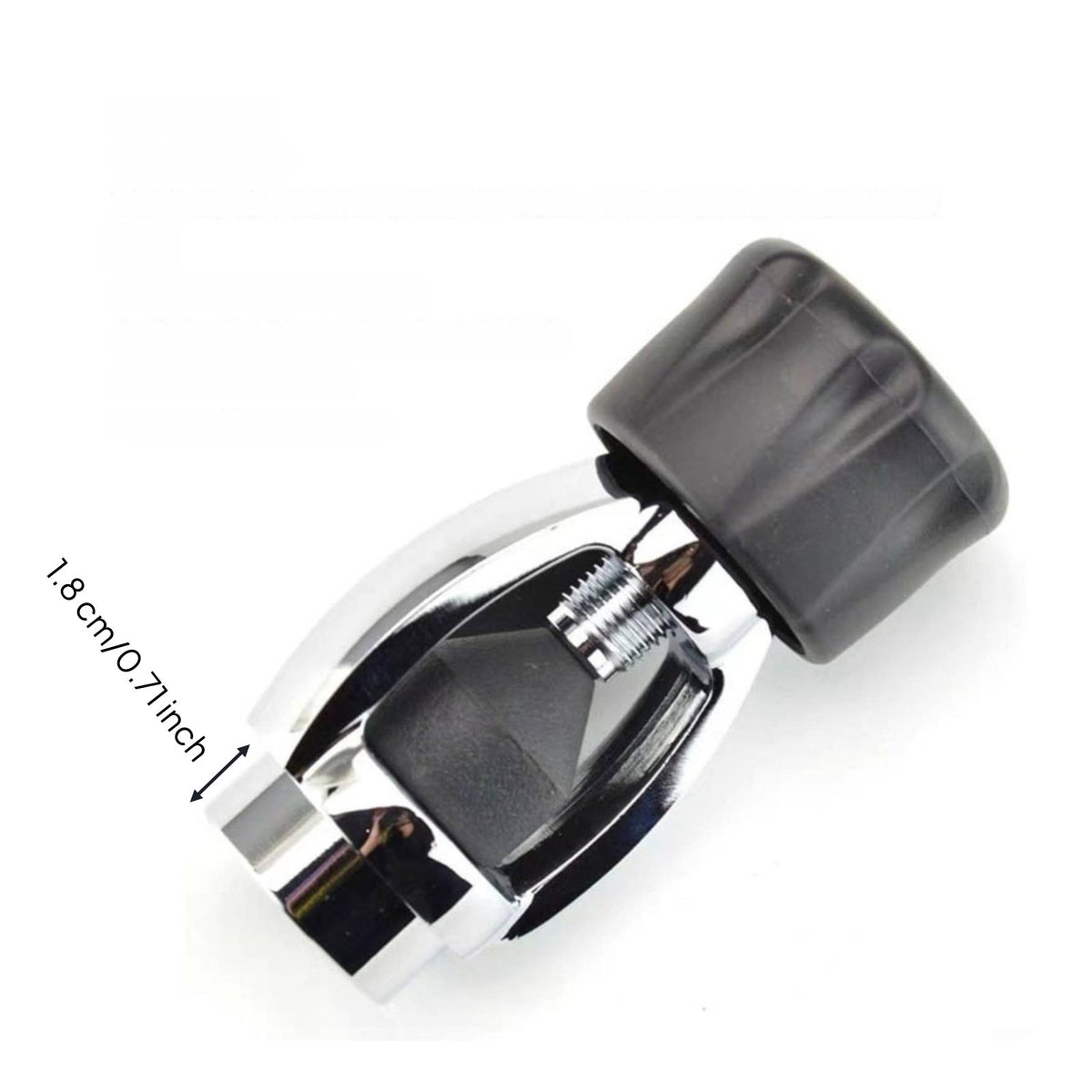DIN to Yoke Adapter High Pressure Diving Tank Fill Adapter Metal Body for Divers