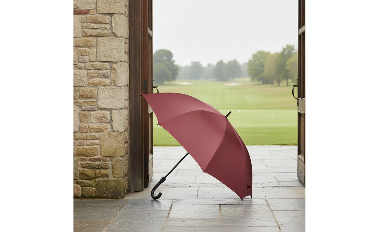Promotional Umbrella with Hook Handle Large Long Shaft Umbrella Classic Long-Lasting for Commuters
