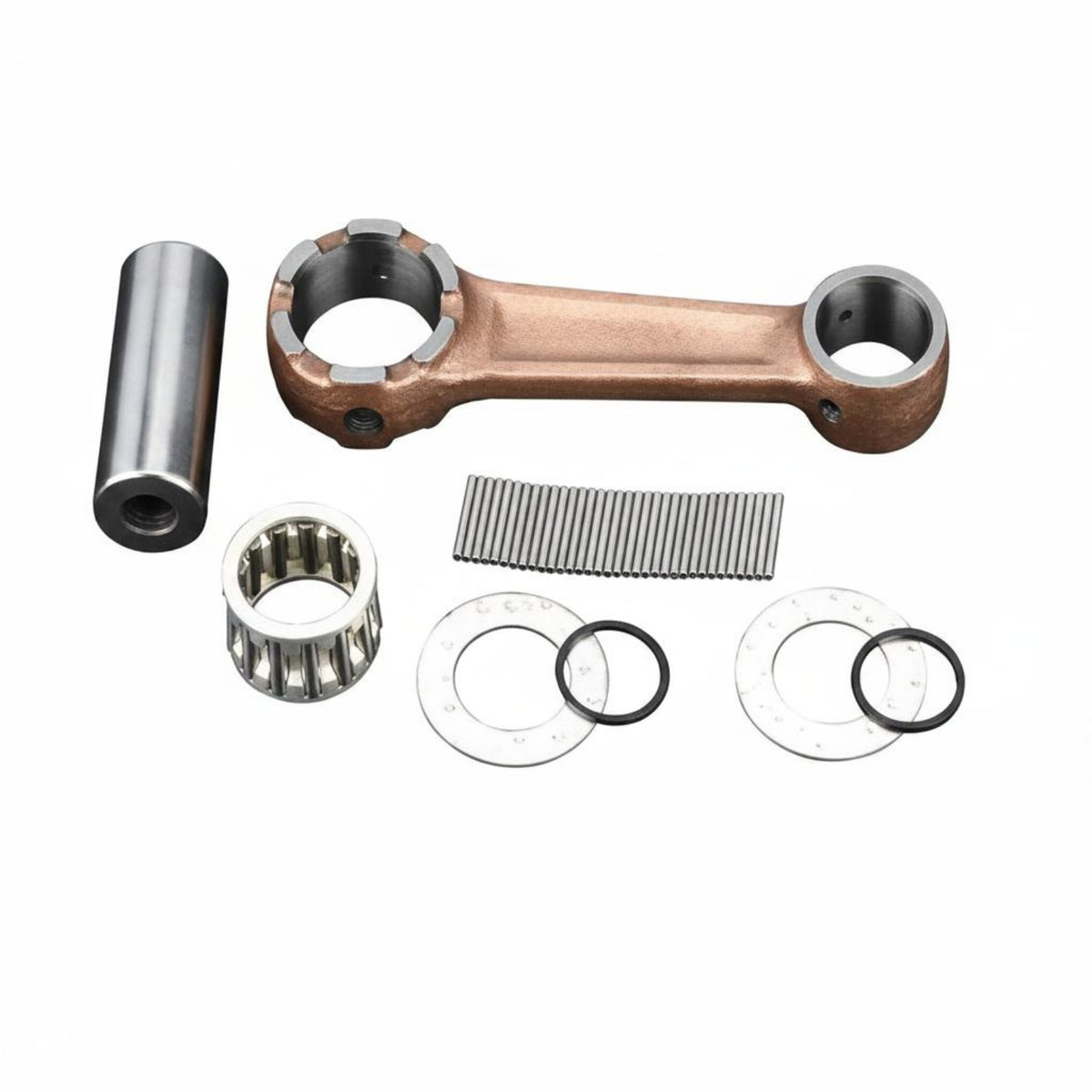 2-Stroke Outboard Rod Assembly Easy Installation Outboard Engine Connecting Rod Kit 689-11650 6K4-11650 for Boat Owners