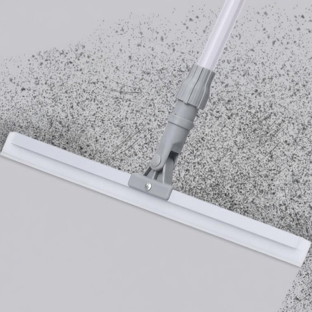 Silicone Floor Squeegee with Long Rotating Handle