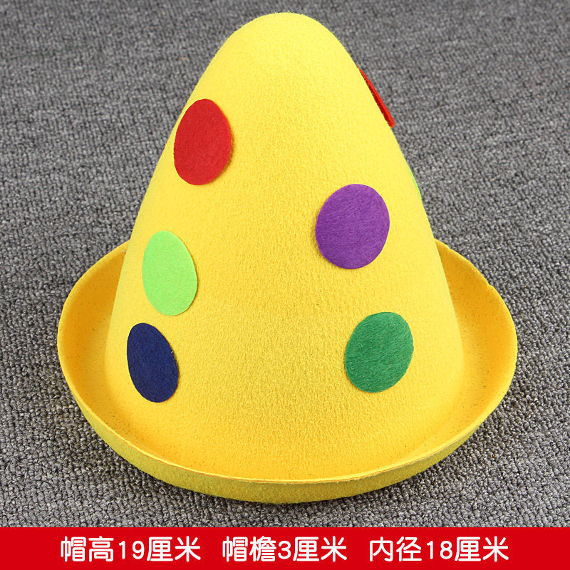 小丑道具表演演出聚会道具海棉塑胶红鼻子小丑油彩面具彩色爆炸发