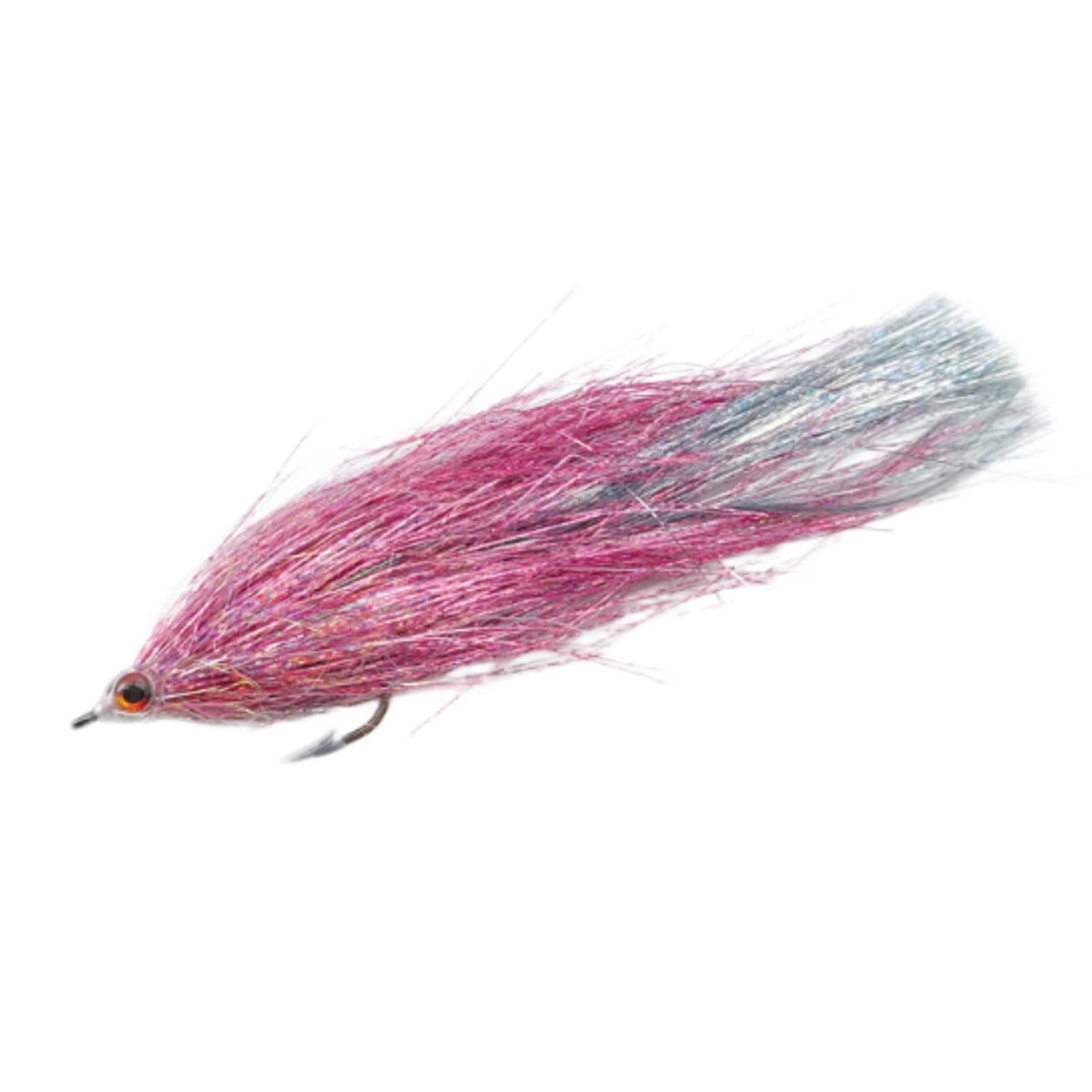 Pike Streamer Fly Highly Reflective pike Fly Lure 3D Realistic Eyes Angling Equipment