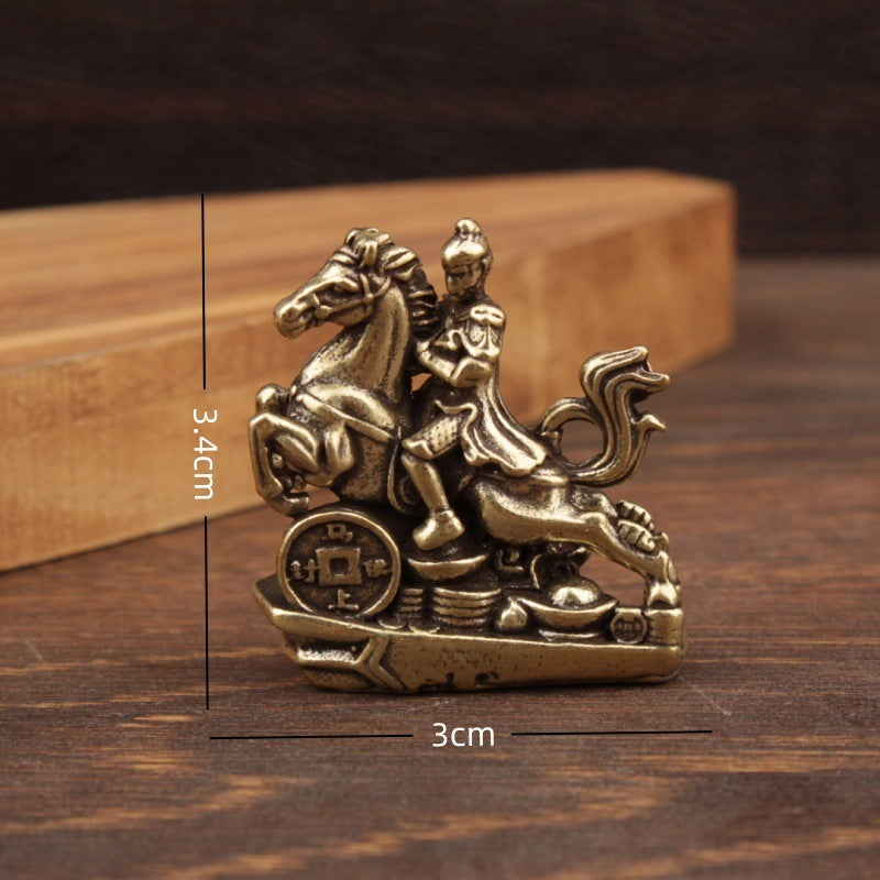 Man Riding Horse