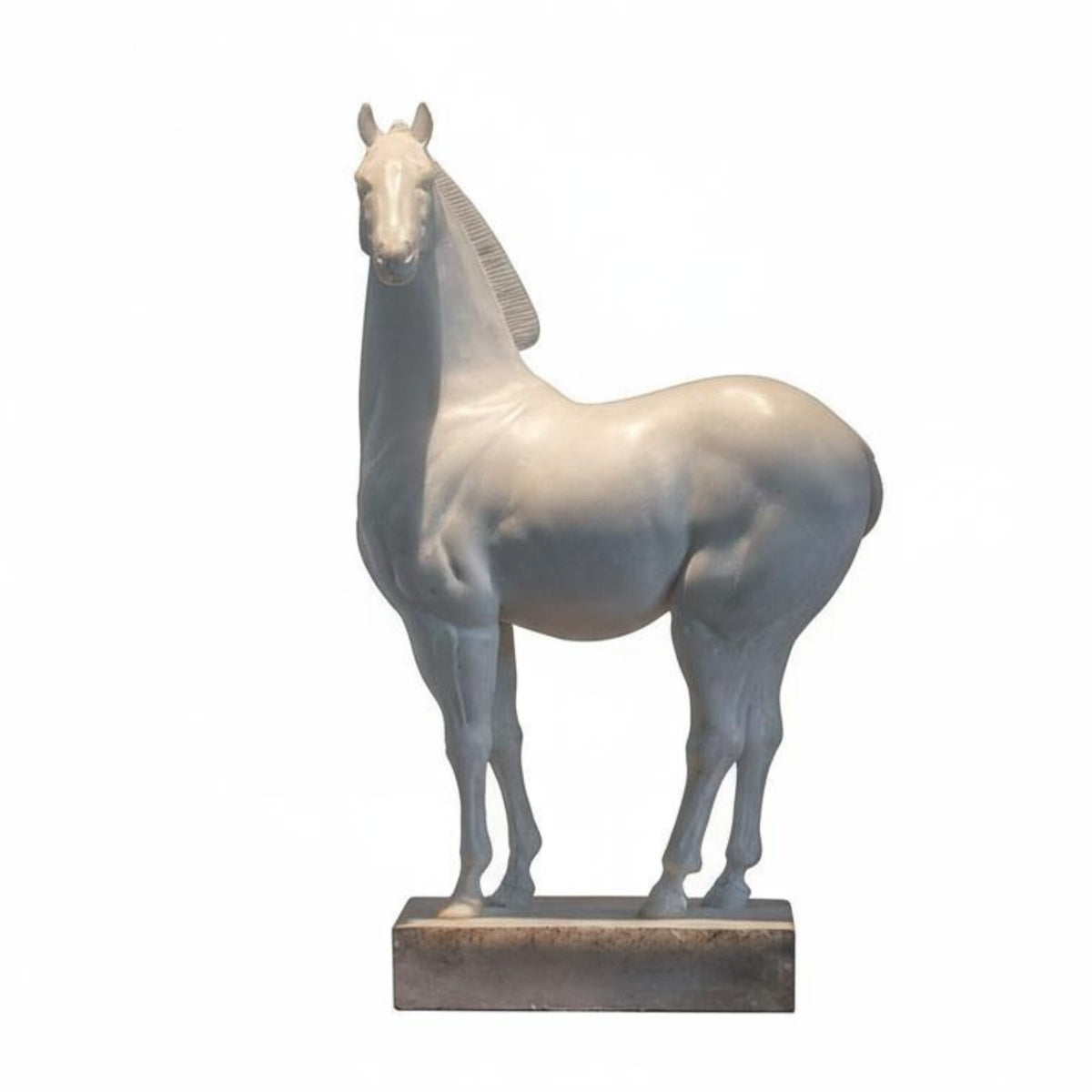 New Chinese Aesthetic Horse Statue Auspicious Gift Desktop Horse Statuette High-End Design Tabletop Figurine for Entryway