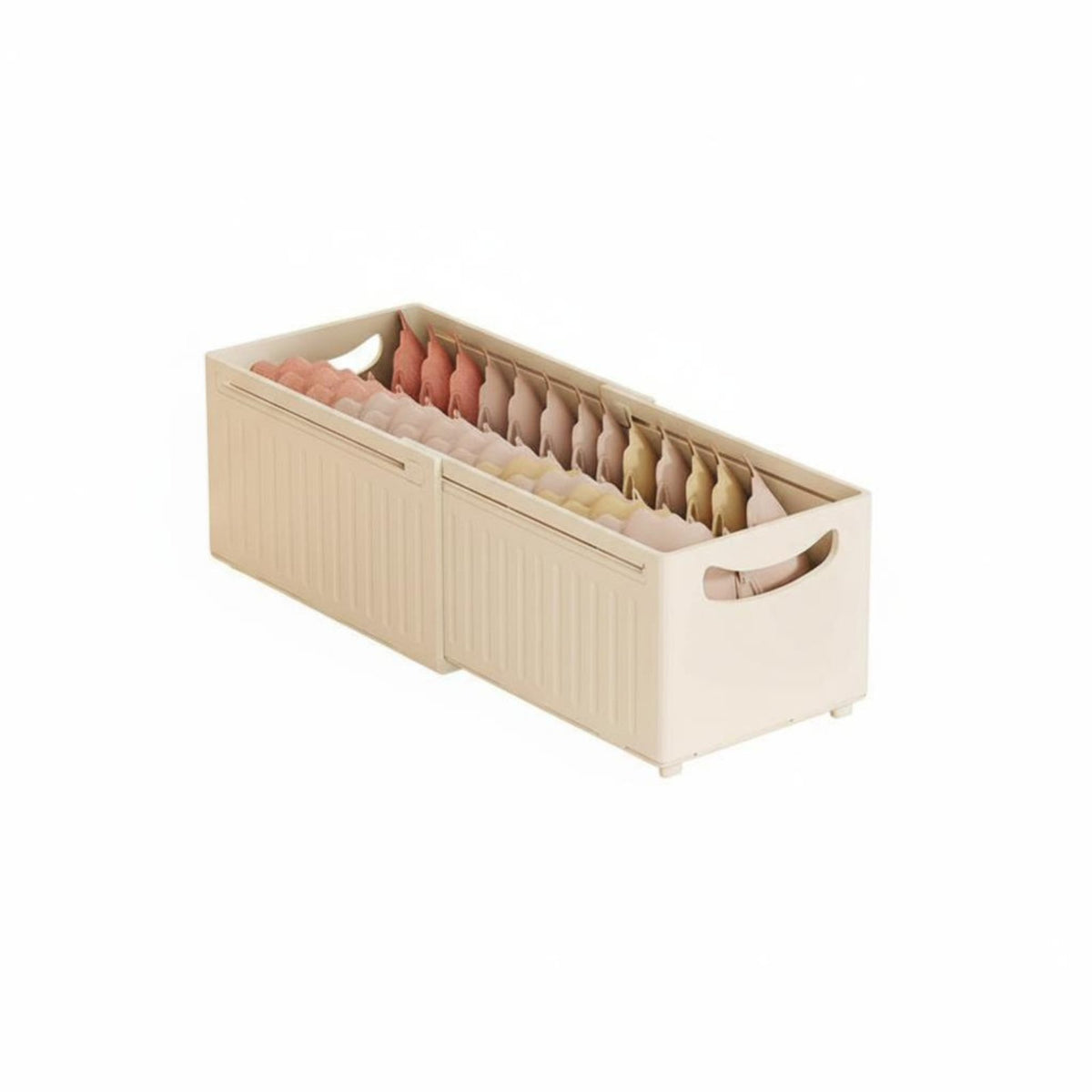 Underwear Organizer Set Space Saving Extendable Compartment Box for households