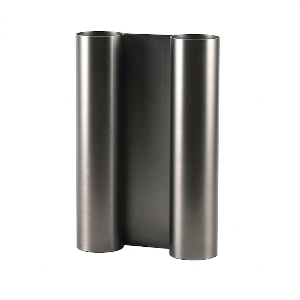 Industrial Style Metal Vase