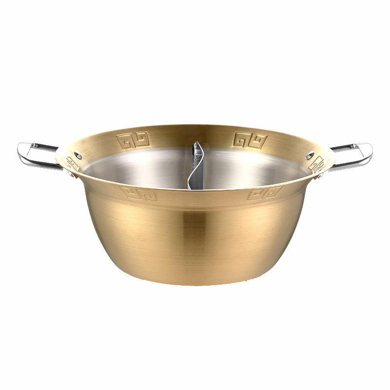 26CM / Gold Divided Flat