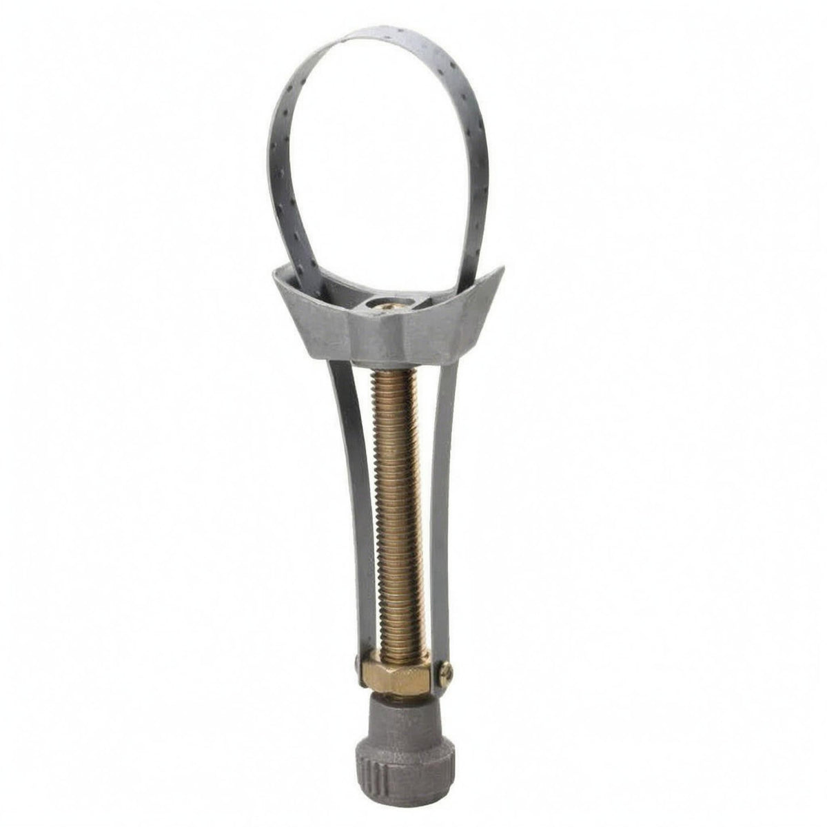 Threaded Screw Adjustable Oil Filter Wrench Knurled Knob Removal Tool Sturdy for Mechanics, Workshop