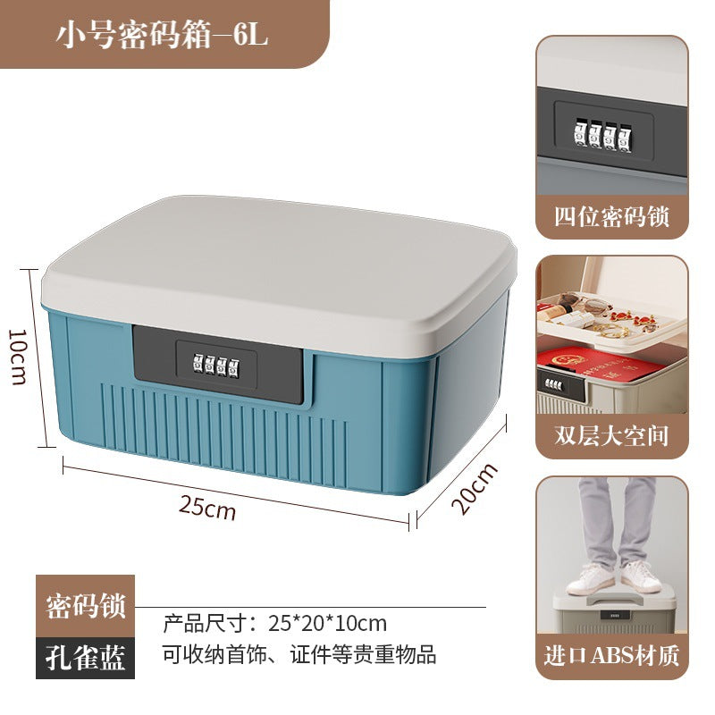 S-peacock Blue / Password Box