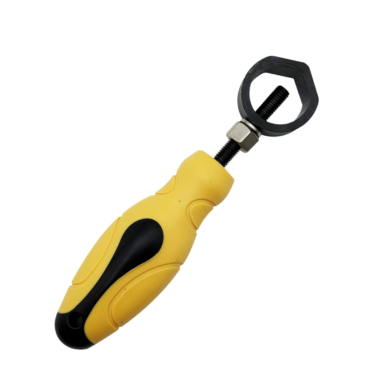 Manual Steel Stamp Clamping Handle Secure Stamp Holder with Rubber Grip Non-Slip Tool Ergonomic for Machinists, Jewelers, Craftsmen, Workshops, Leather Crafting