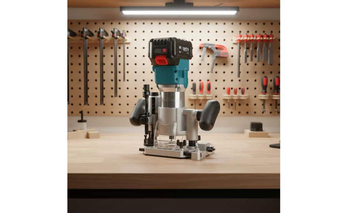 Easy to Control Trim Router Base Transparent Cover Fixed Router Base Heat Dissipation Power Tool Accessory for Woodworking