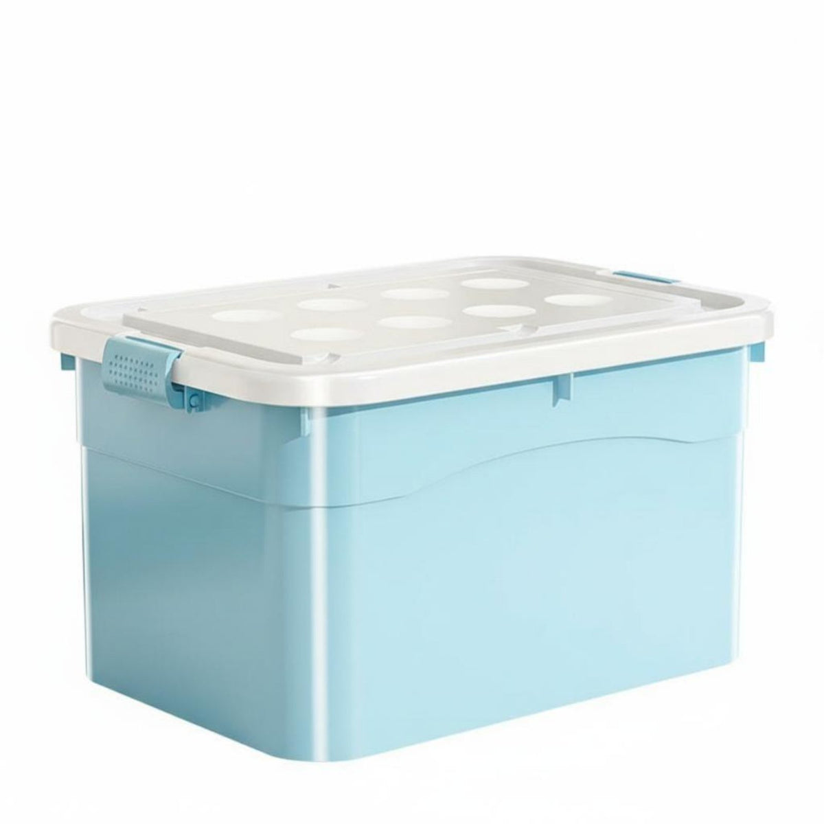 Clear Stackable Bin with Lid and Casters Large Capacity Home Organization Debris-resistantResistant Long-Lasting for Parents