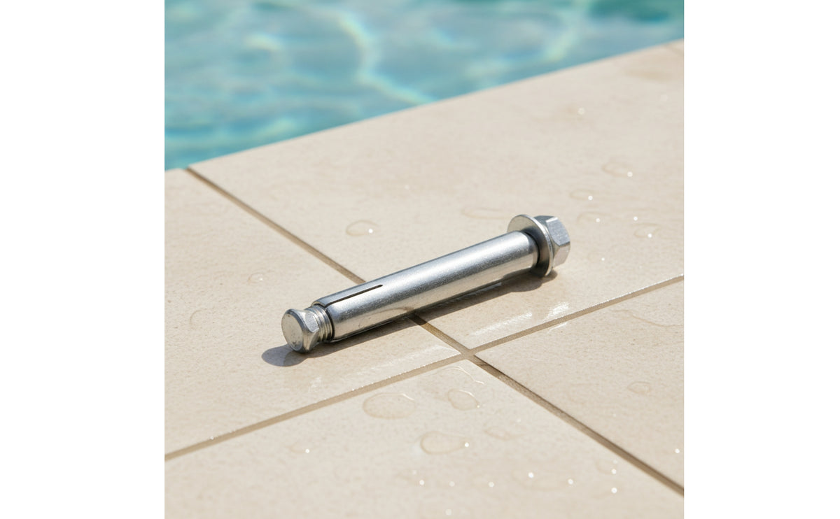 304 Stainless Steel Swimming Pool Ladder with Handrails Non-Slip Swimming Pool Ladder 3-Step Long-Lasting for Homeowners